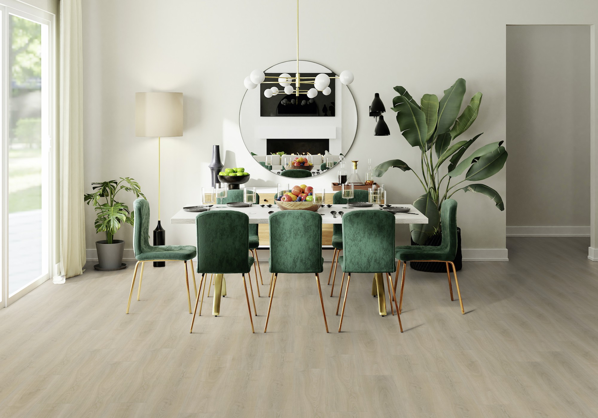 Selma natural diningroom