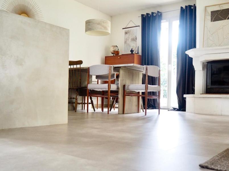 Salon APRES - Latina Beige Gerflor @montoutmontoit.deco