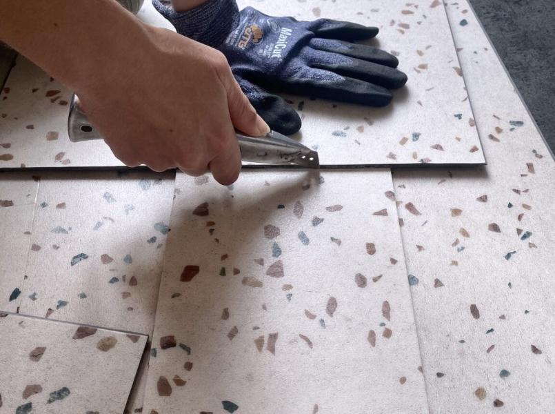 Tile cutting