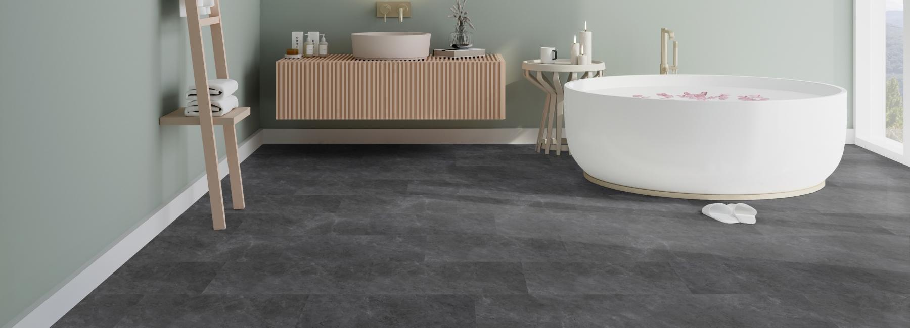 Shale Black salle de bain Gerflor