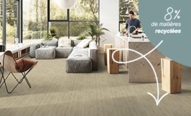 Matières recyclées sol