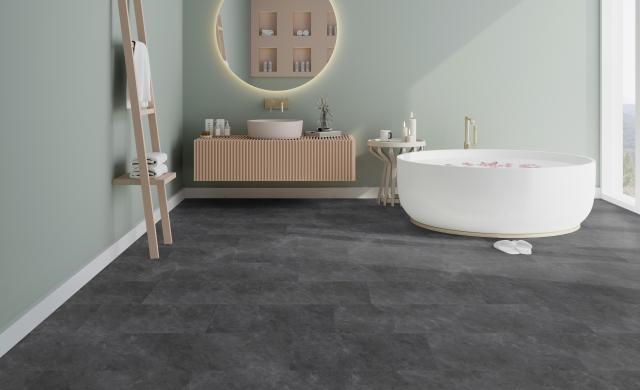 Shale Black salle de bain Gerflor